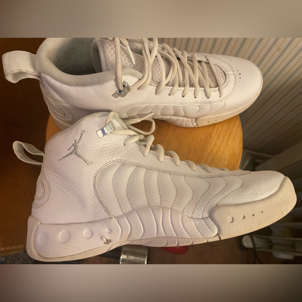 Air Jordan Jumpman Pro White Size 10.5 - Picture 7 of 8